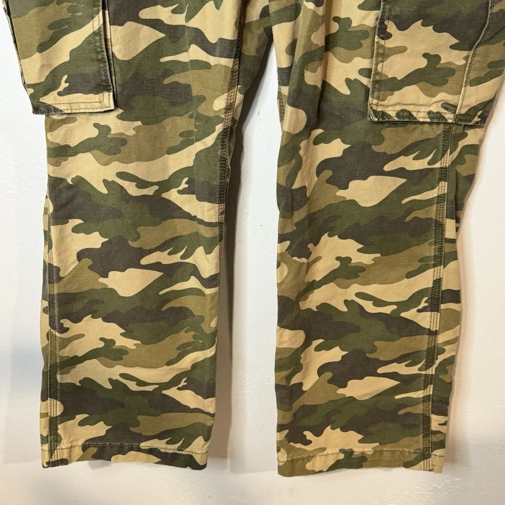 Carhartt Pants Mens 36x30 Camouflage Carpenter Cargo Relaxed Fit Hunting Camo